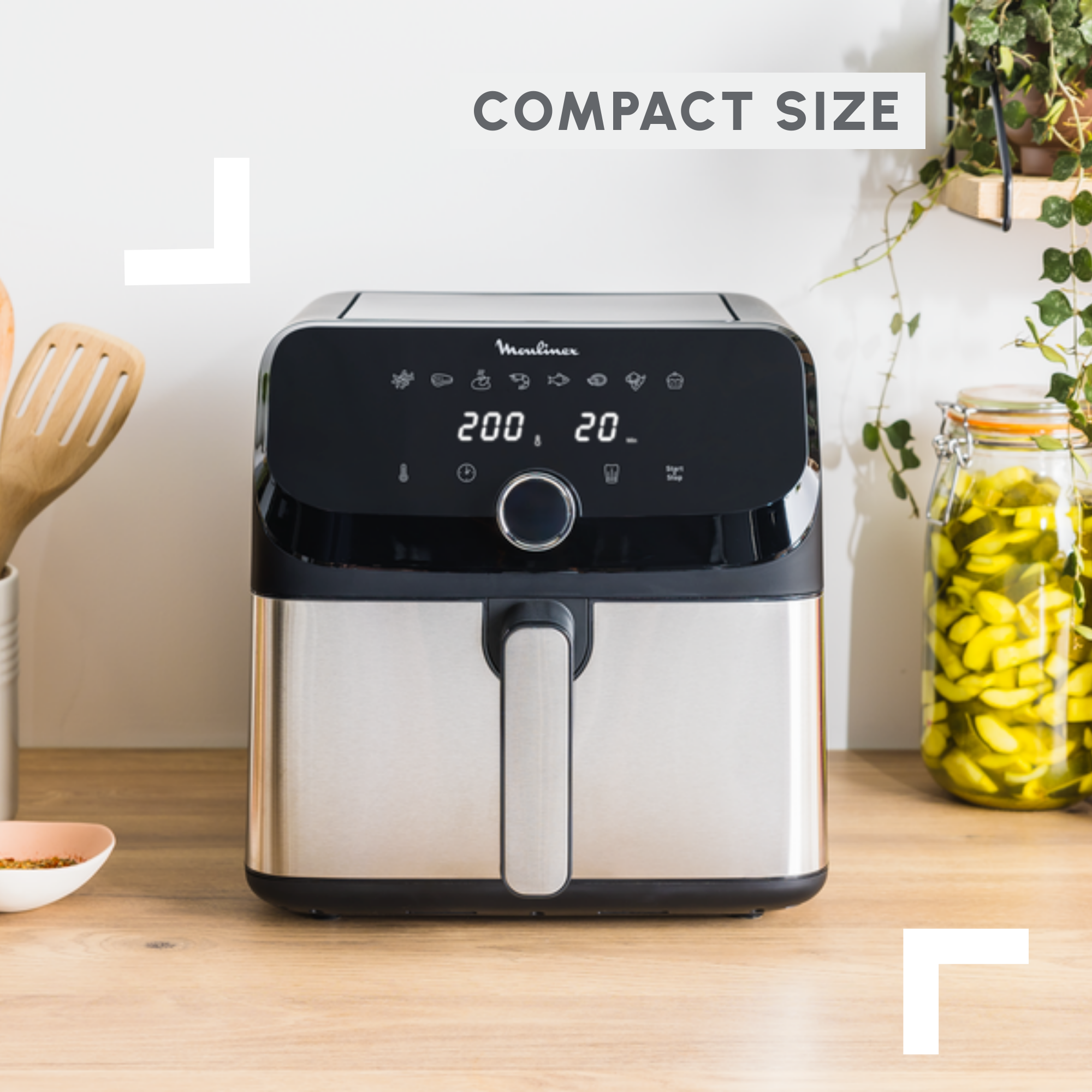 Easy Fry Mega EZ855D20 Air fryer - 8 programma's - 7.5 L