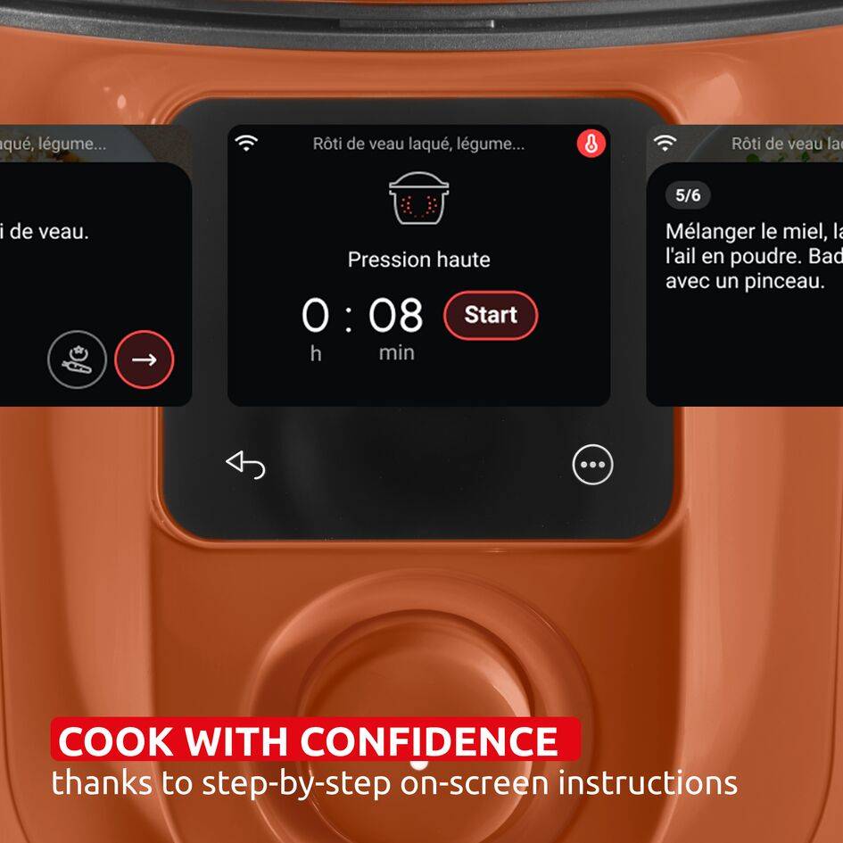 Cookeo Simplicity, multicooker, snelkookpan, stap-voor-stap begeleiding