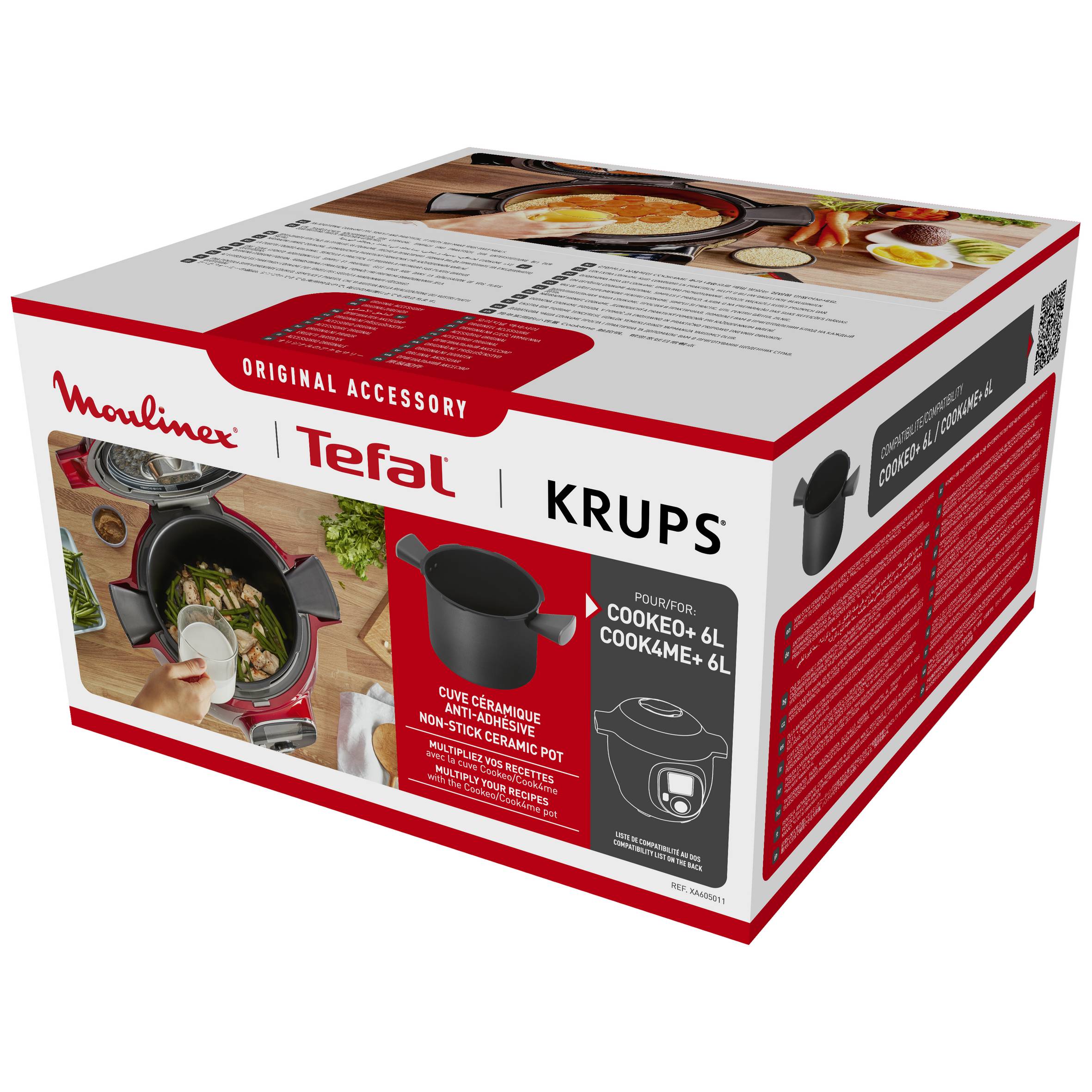 Cookeo XA605011 Cuve antiadhésive - 6L