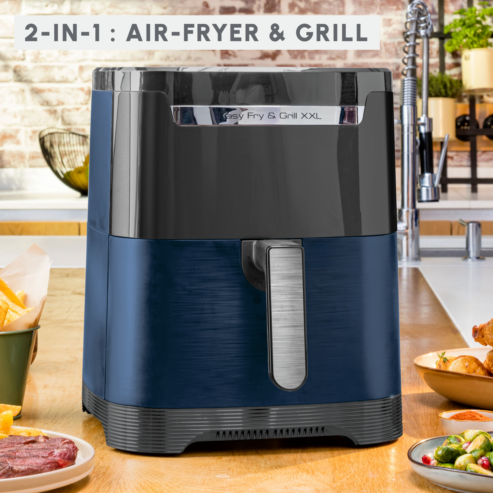 Easy Fry & Grill XXL EZ801420 Air Fryer - 8 programma's - 6,5L