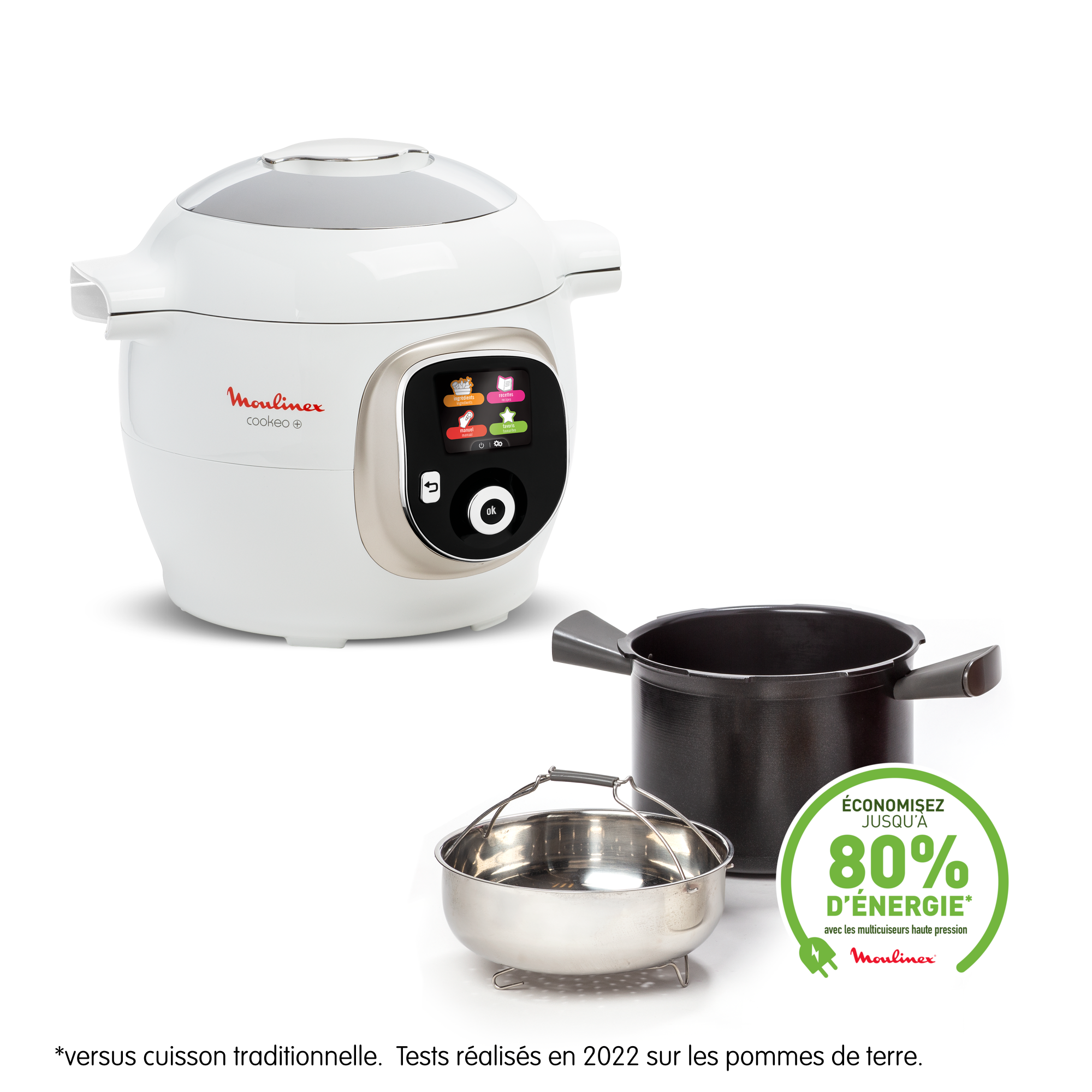 Cookeo 180 recettes Blanc