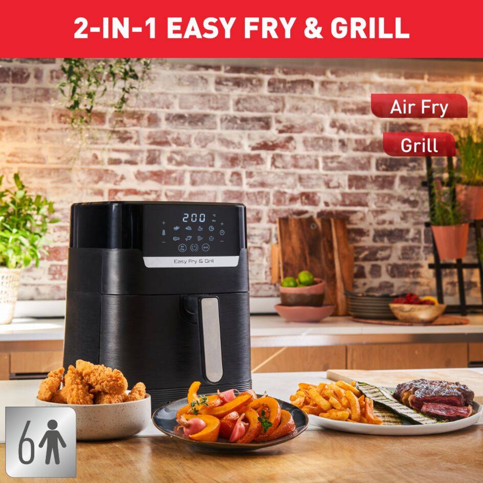 Easy Fry & Grill EZ505810 Air fryer - 8 programma's - 4,6L