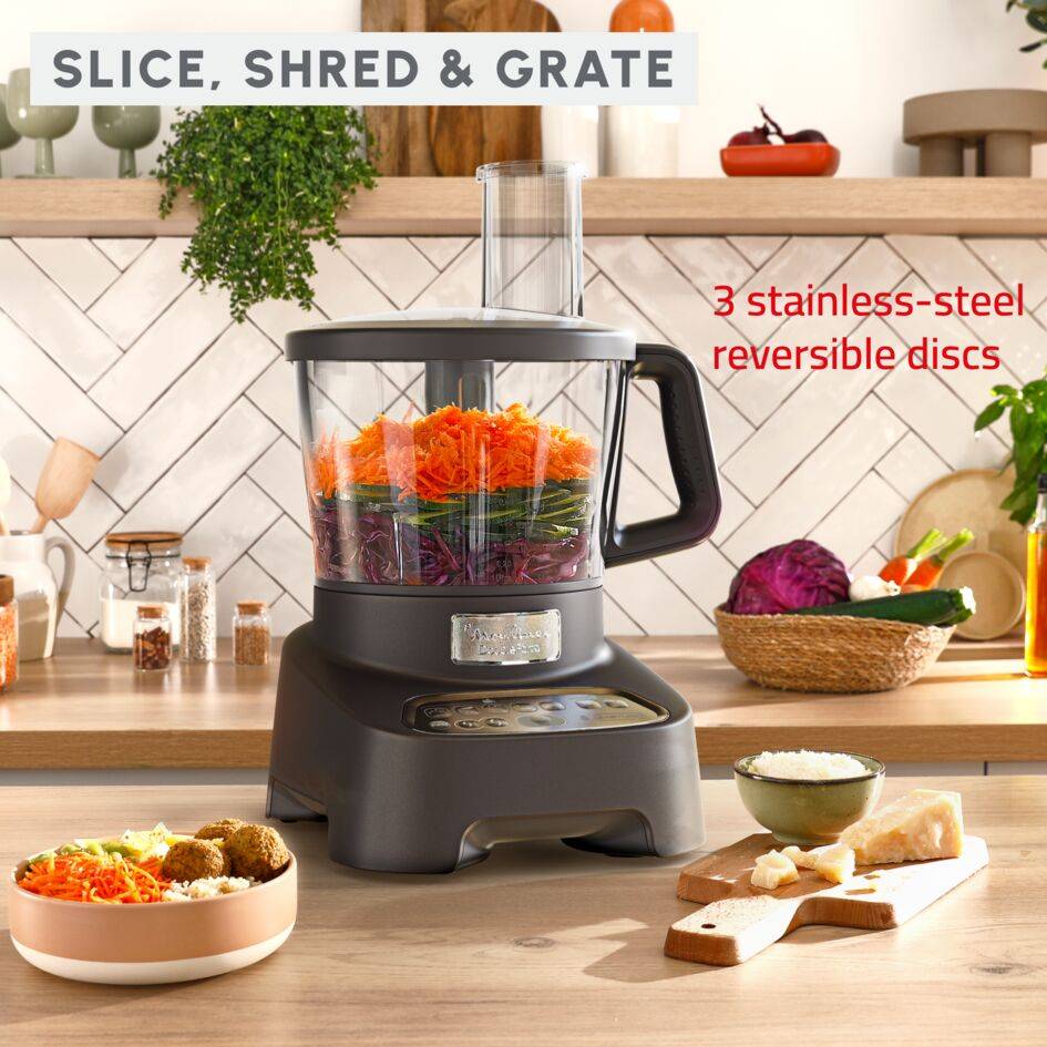 DoubleForce FP827E10 Robot multifonction - 1.000W - 10 accessoires - 6 vitesses