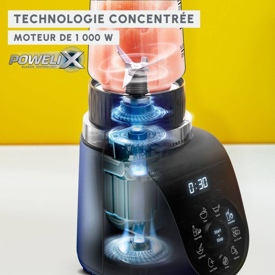Blend Up LM19H4F0 Mini blender - 1000 W - 8 programmes - 700mL
