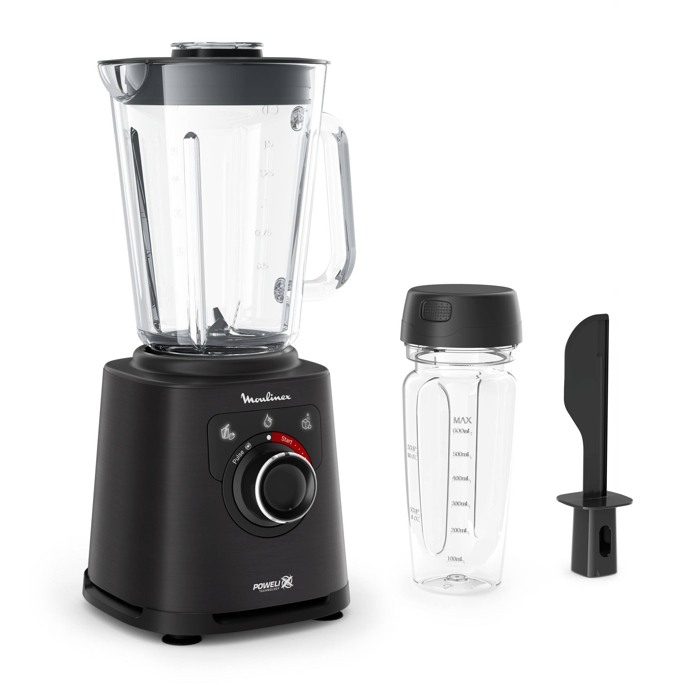 Moulinex PerfectMix + High Speed Blender avec flacon OTG