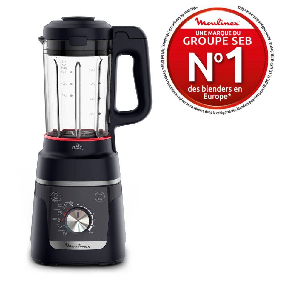 Blend force cook LM5768F0 Cooking Bender - 1000 W - 6 vitesses - 5 programmes automatiques