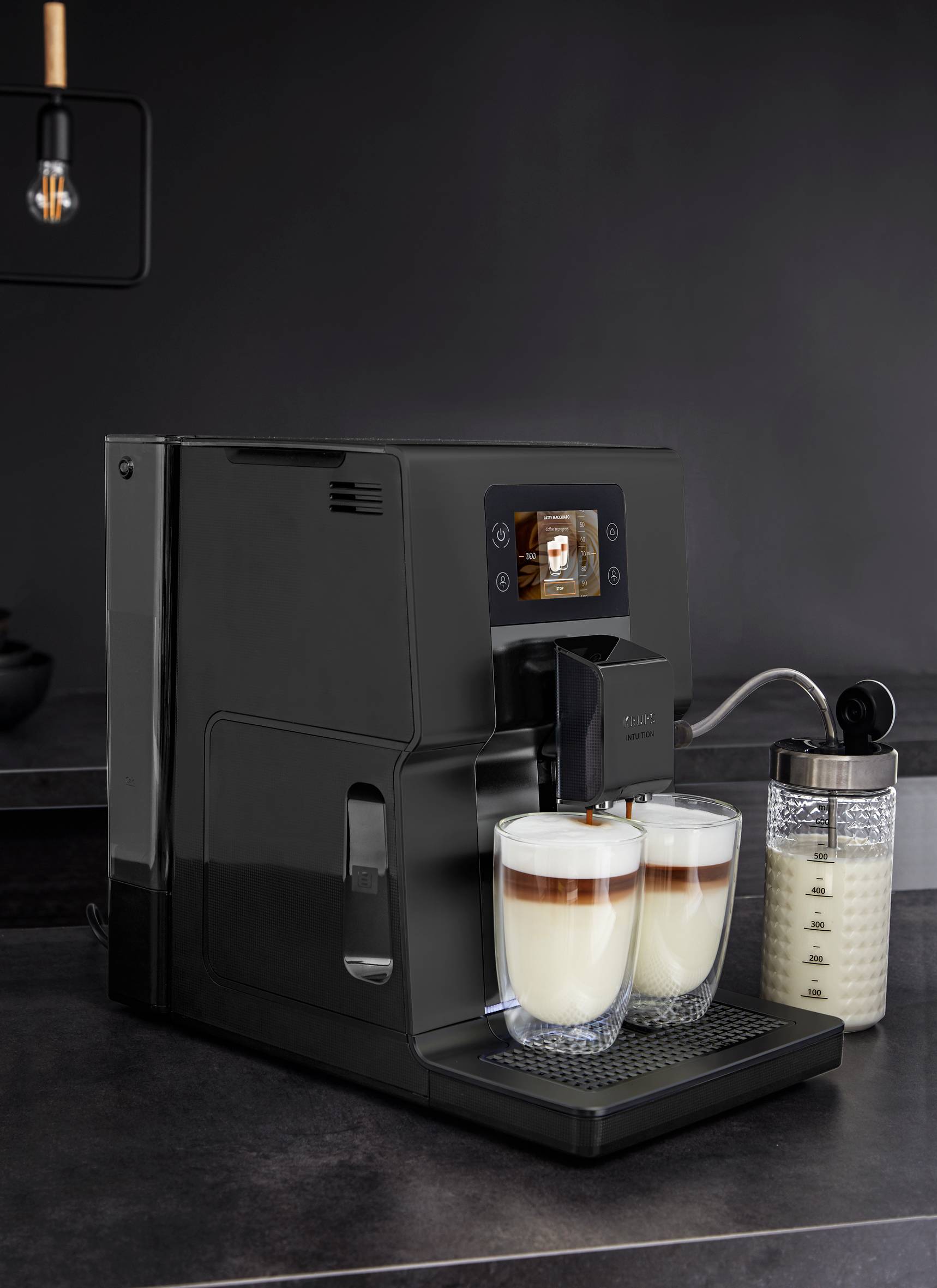 Intuition Preference+ EA875U10 Machine à Espresso automatique à grains - 15 recettes de café - 3L