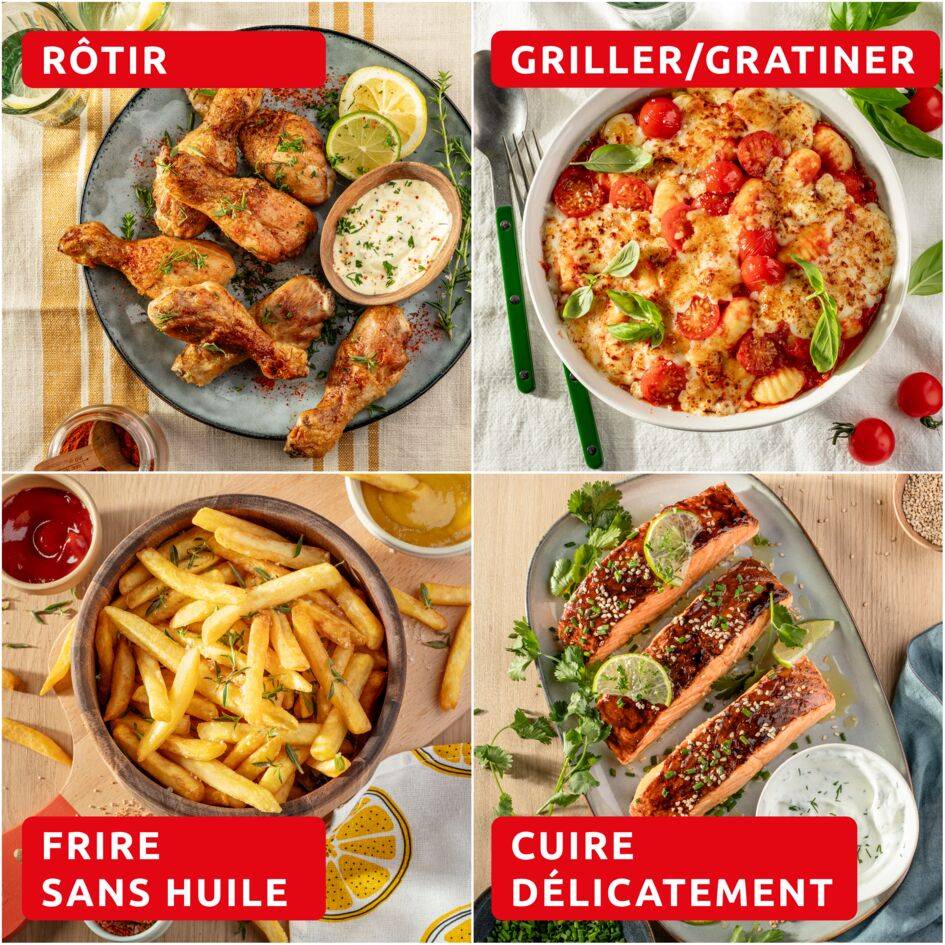 Companion Air fryer HF1508F0 Accessoire Air Fryer & Grill pour Companion - 4 modes de cuisson