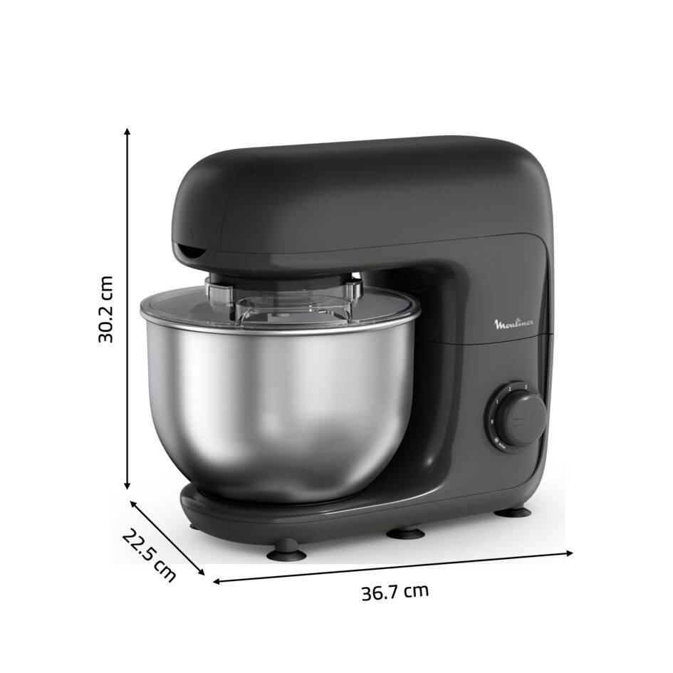 Robot pâtissier Bake Essential, bol de 4.8&nbsp;L, kit de pâtisserie, 800&nbsp;W
