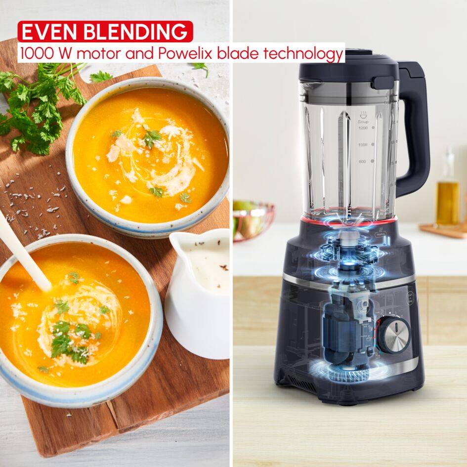 Blend force cook LM5768F0 - Cooking Bender - 1000 W - 6 vitesses - 5 programmes automatiques 