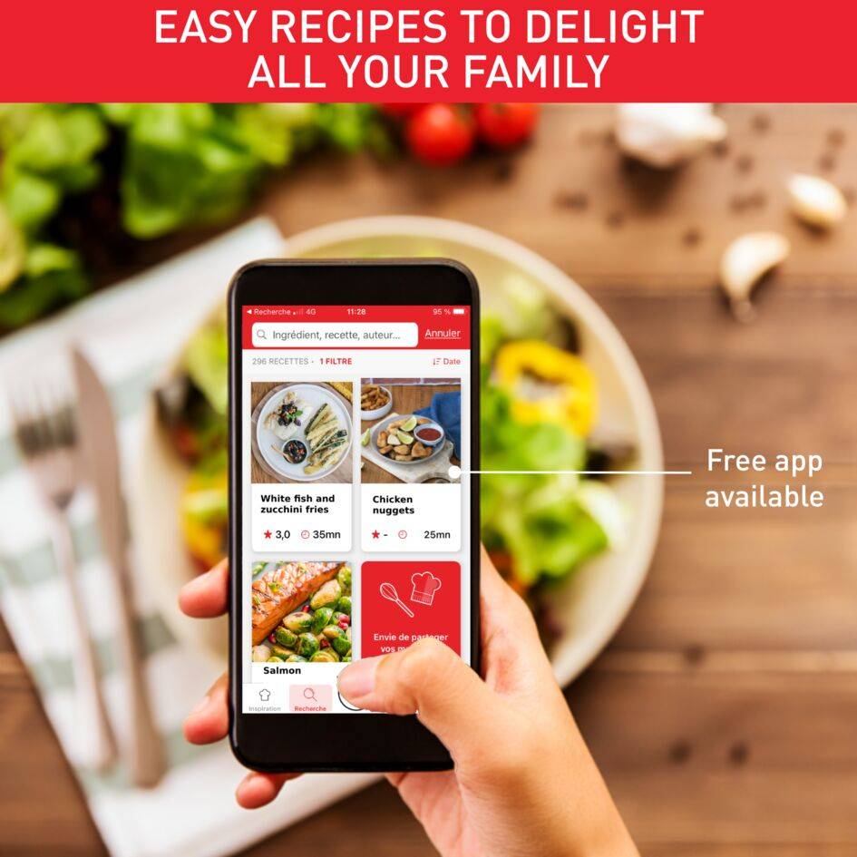 Easy Fry & Grill XXL EZ801D10 Air fryer - 8 programma's - 6,5L