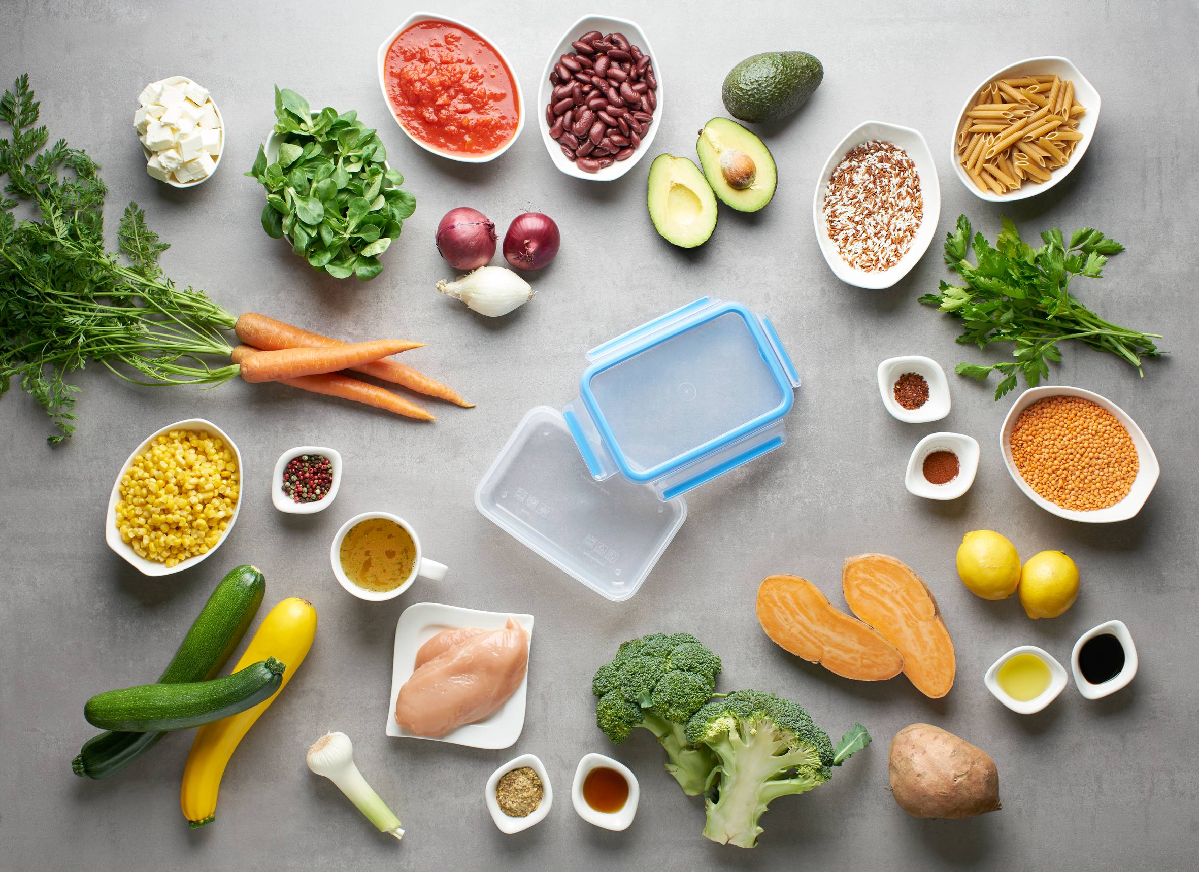 MasterSeal Fresh N1030710 Set de 5 boîtes de conservation - 0,8L