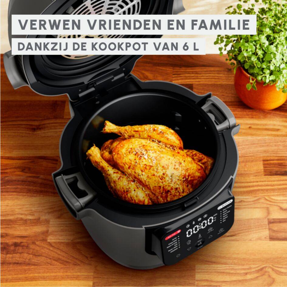 Multicook & Fry MZ730BF0 Air Fryer en multicooker - 12 automatische programma's - 4 accessoires