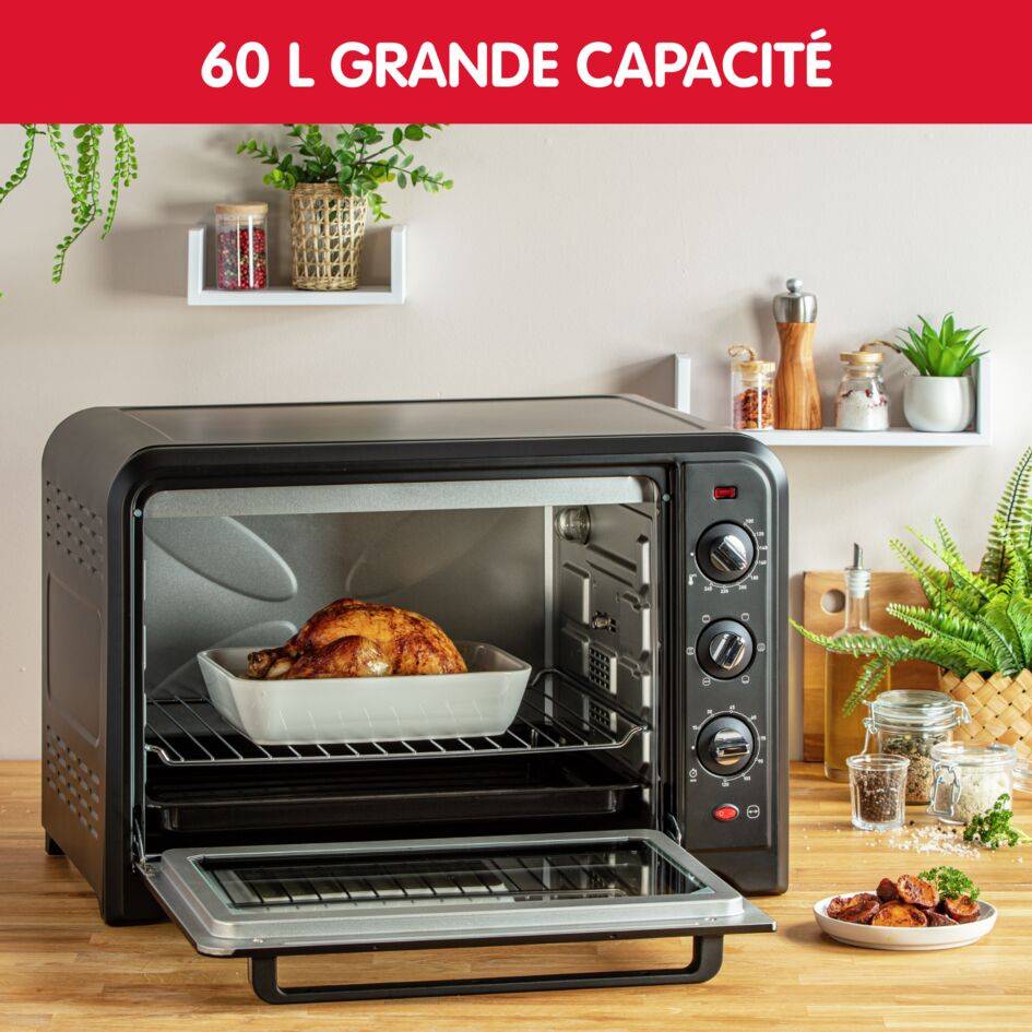 Optimo XL OX495810 Four - 60L - 7 modes de cuisson - 2.200W