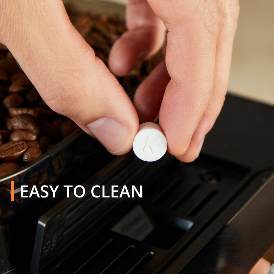 Sensation Milk EA912910 Machine à Espresso automatique à grains - 6 recettes de café - 1,7L - Pot à lait