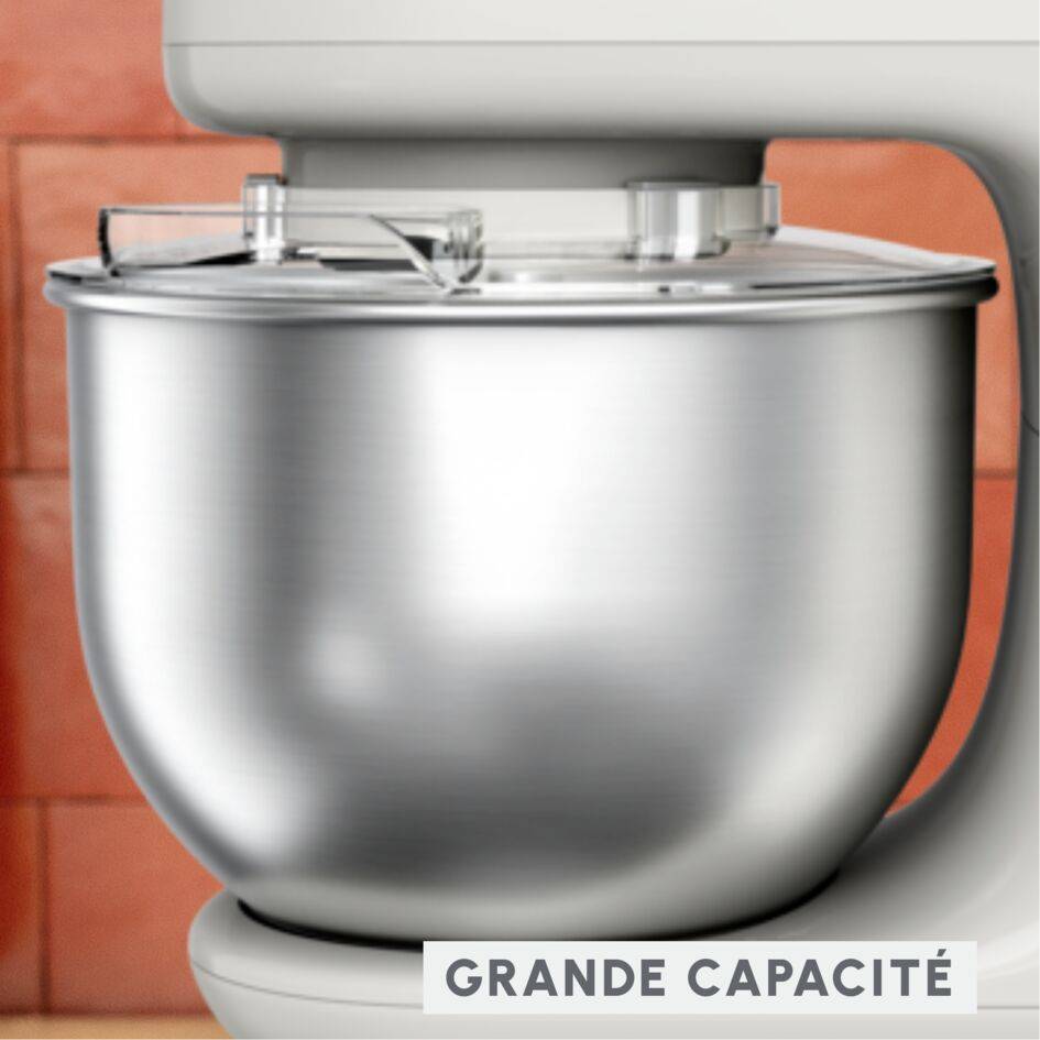 Bake Essential QA160110 Robot pâtissier - 800W - kit de pâtisserie - 4.8&nbsp;L - 6 vitesses