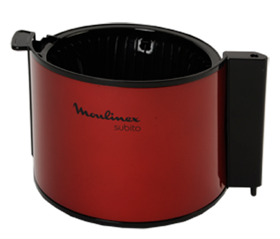 Zwarte filterhouder met klep SS-201824