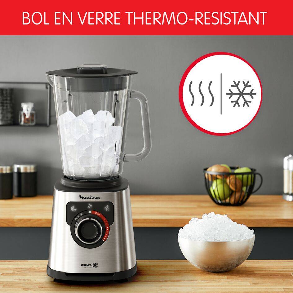 PerfectMix+ LM871D10 Blender haute vitesse - 1.200W - 15 vitesses - 2,0L