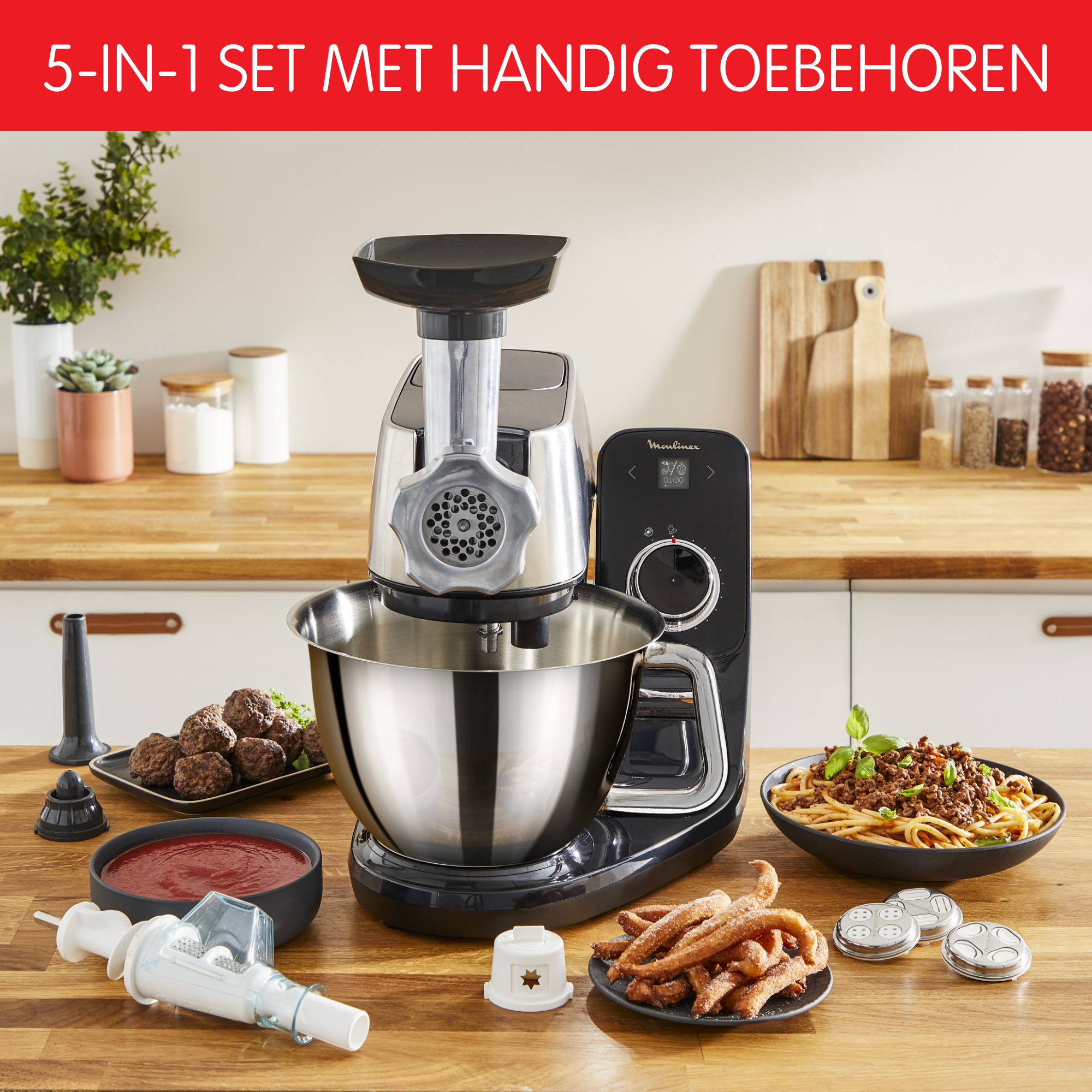 Moulinex Coach Meat & Pasta Box