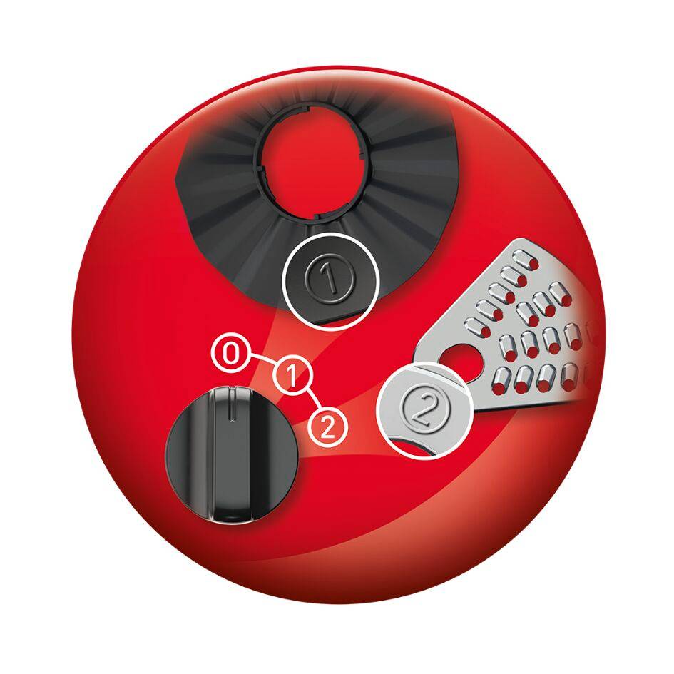 EasyForce FP244110 Robot multifonction - 700W - 5 accessoires - 3 vitesses