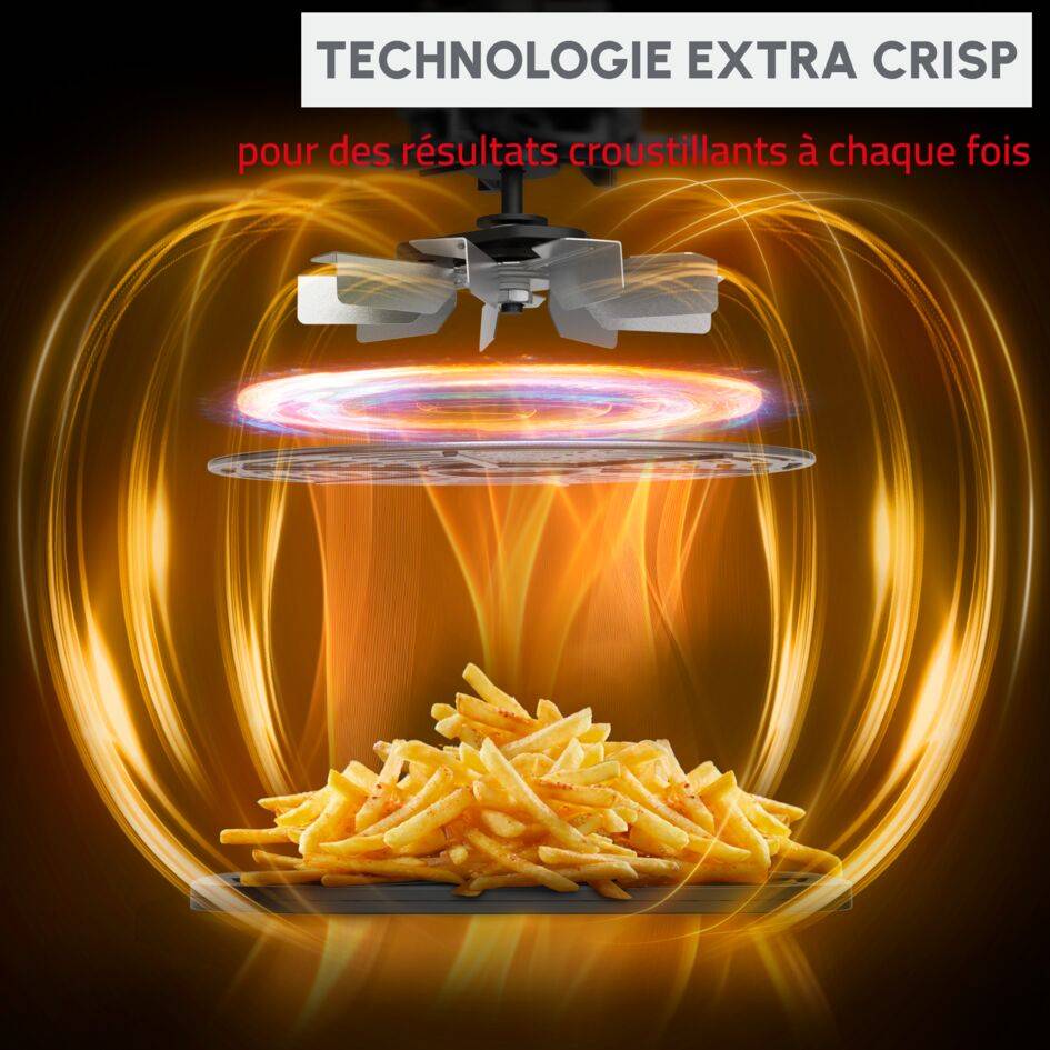 Easy Fry Max EcoDesign EZ24ELF0 Air fryer - 10 programmes - 5L 