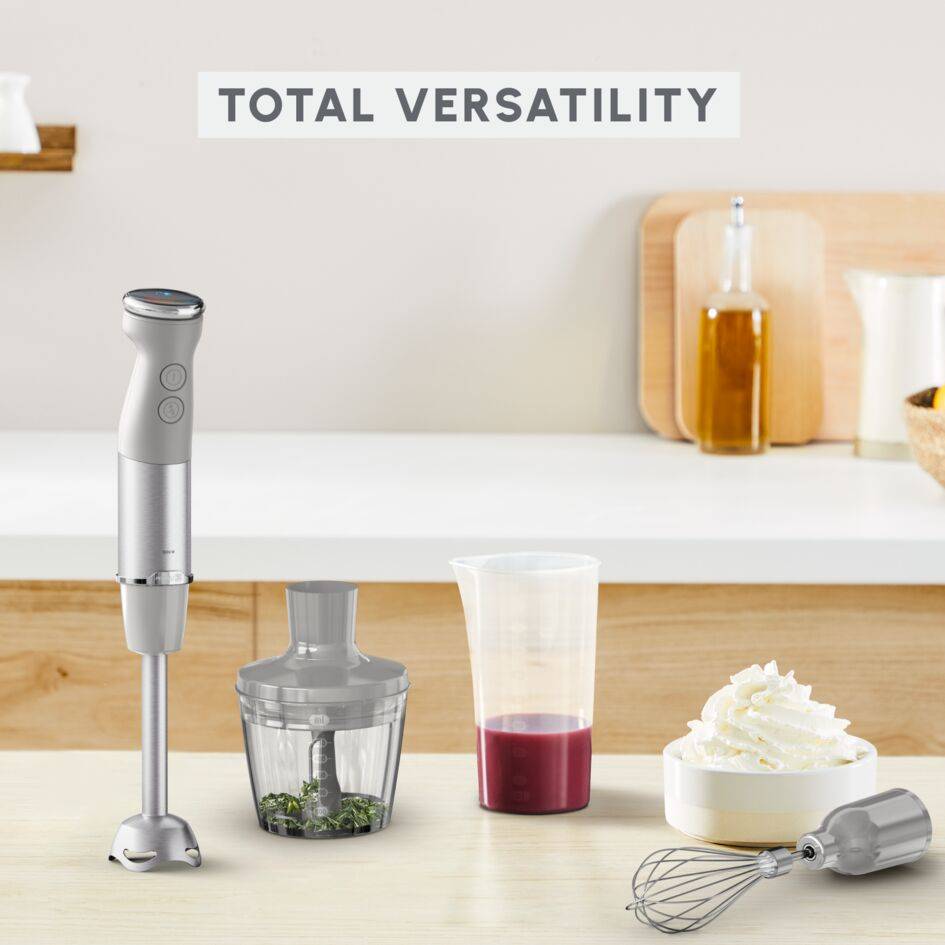 Moulinex Quickchef+, Hand Blender, Powelix Blade Technology For Fast Blending