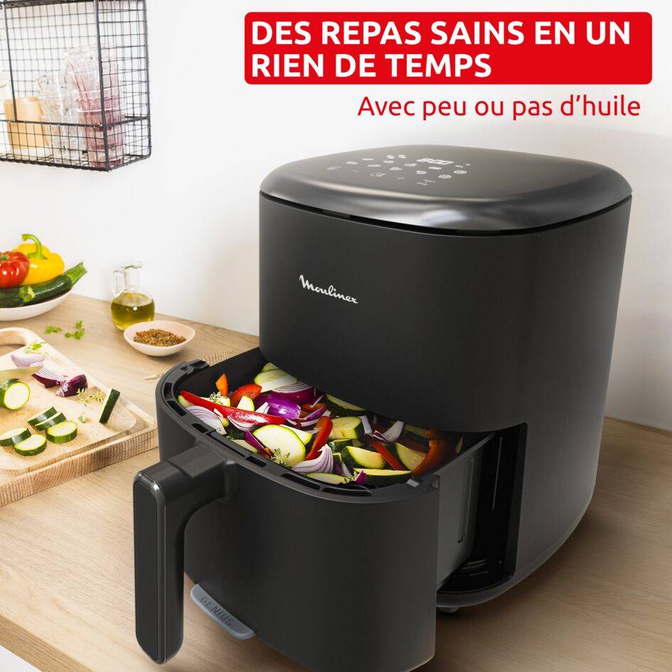 Easy Fry Max, Air fryer, Capacité de 5 L, Façade amovible