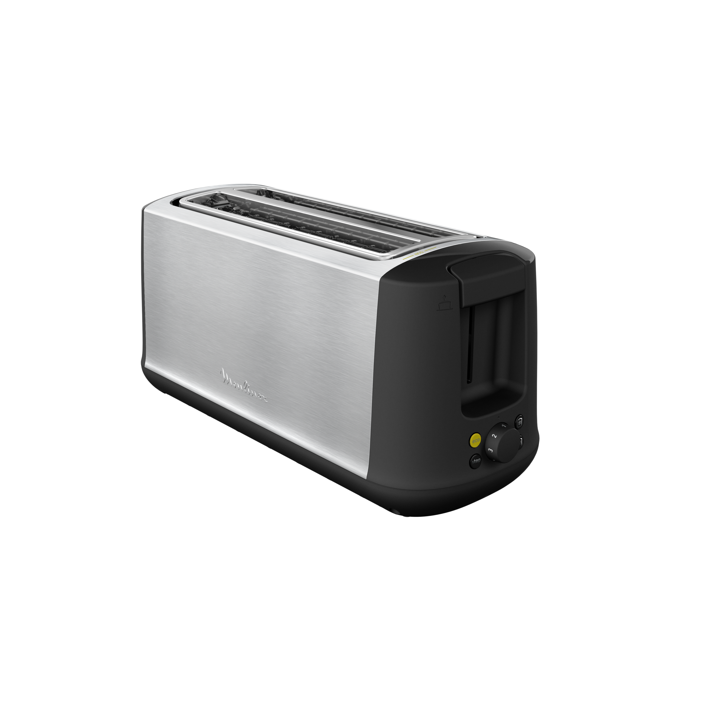 Subito LS342D10 Grille-pain - 2&nbsp;fentes longues - Fonction éco