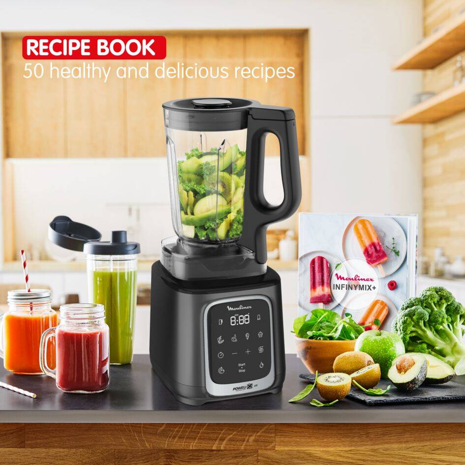 InfinyMix+ LM91HD10 High-speed blender - 1.600W - 6 programma's - 2,6L