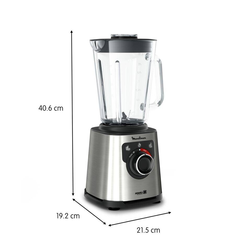 PerfectMix+ LM871D10 High-speed Blender - 1.200W - 15 snelheden - 2,0L