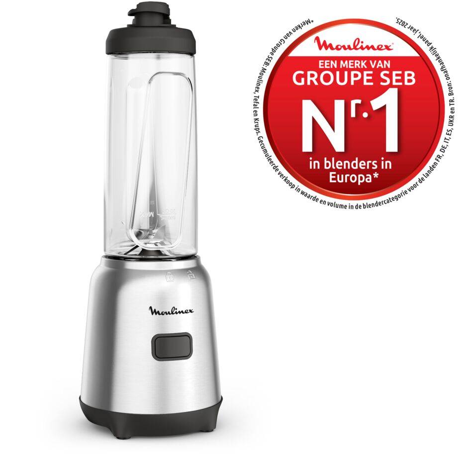 Mix & Move LM15FD10 Blender - 300W - 1 snelheid - 2 x 0,6L