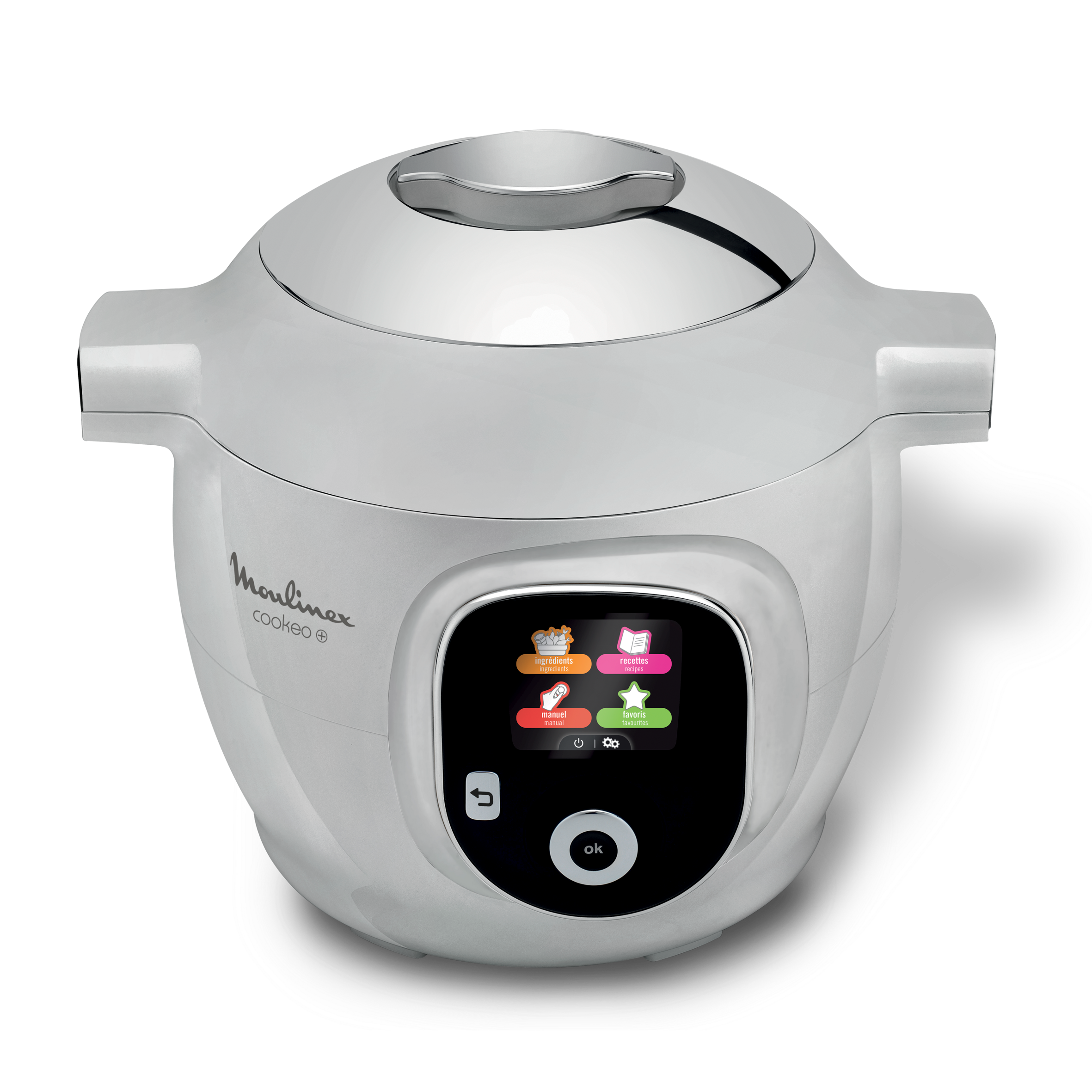 Cookeo+ CE854B10 Multicuiseur intelligent haute pression - 6 programmes - 80 recettes