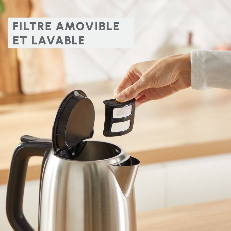 Subito, Bouilloire électrique, Indicateur 1&nbsp;tasse, Ouverture à une main