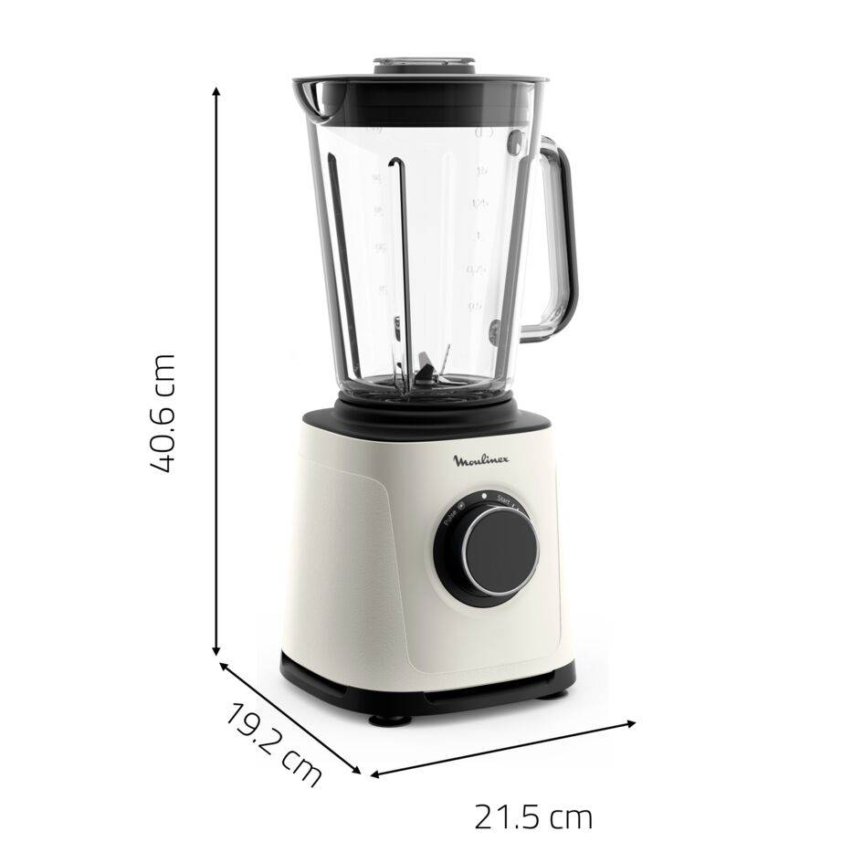 PerfectMix Essential, snelle blender, 1200 W, Powelix-messentechnologie