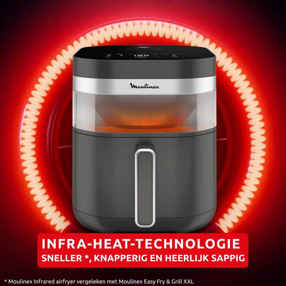 Easy Fry Infrared EZ832HF0 Air fryer - 8 programma's - 7L - Infraroodtechnologie