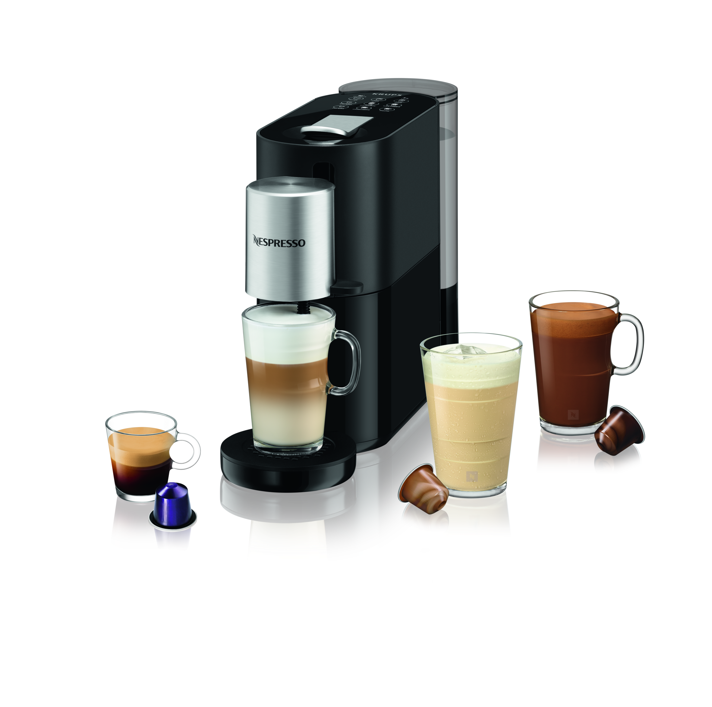 Nespresso Atelier YY4336FD Koffiemachine met capsules - 1L - Melkopschuimer