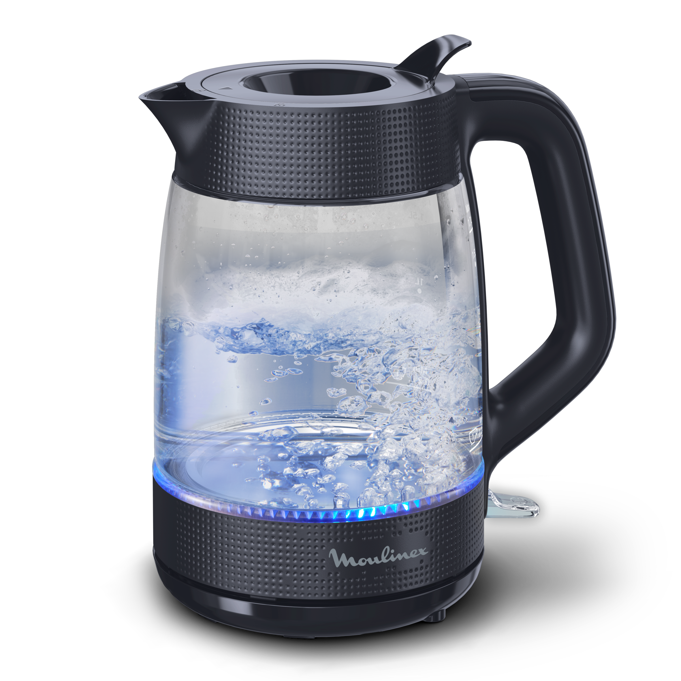Morning, Bouilloire en verre, Bouilloire électrique 1,7 L, Chauffe rapide