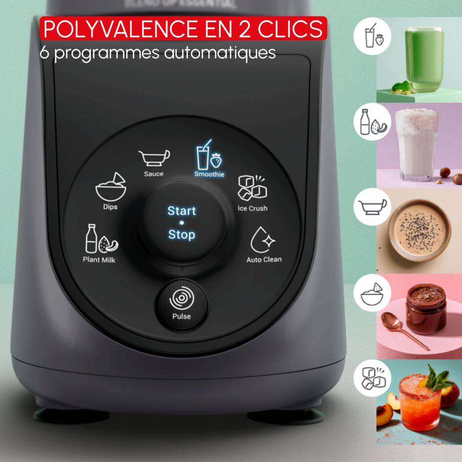 Blend Up Essential LM1EHBF0 Mini blender - 800 W - 6 programmes - 700mL
