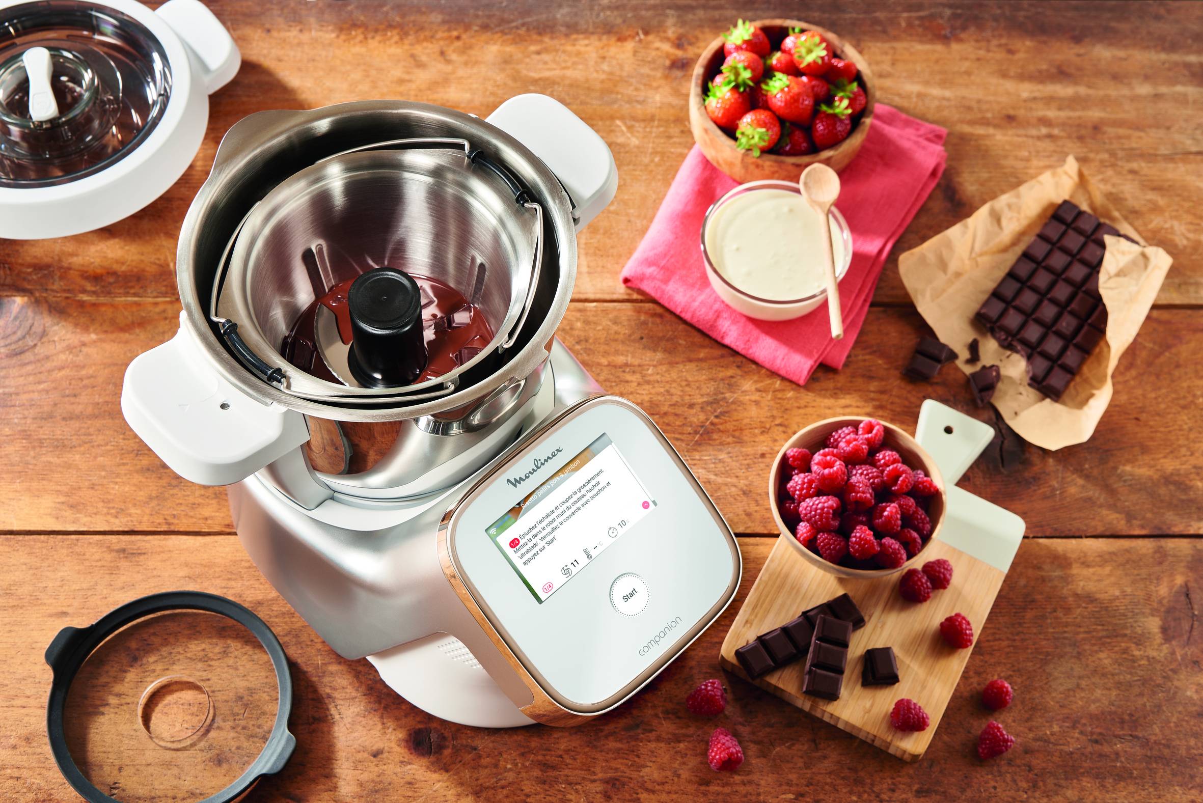 Mini bol hachoir Companion + 4 pots XF397EF0