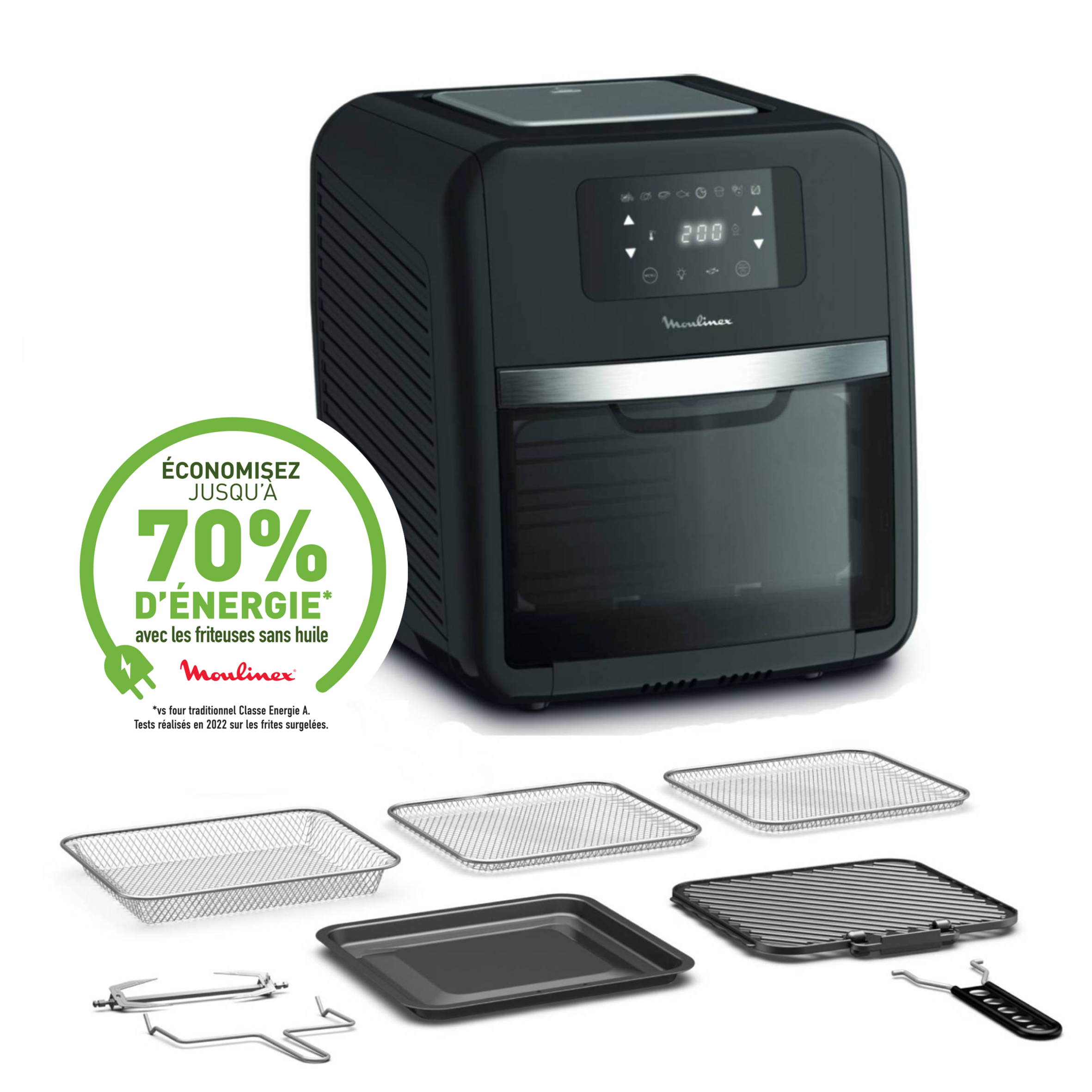 Easy Fry 9-en-1 Oven & Grill AL501810 Air fryer - 8 programmes - 11L