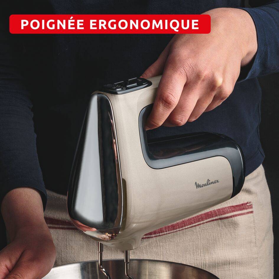 Powermix HM663AF0 Batteur - 4 en un - 850 W - Silencieux 