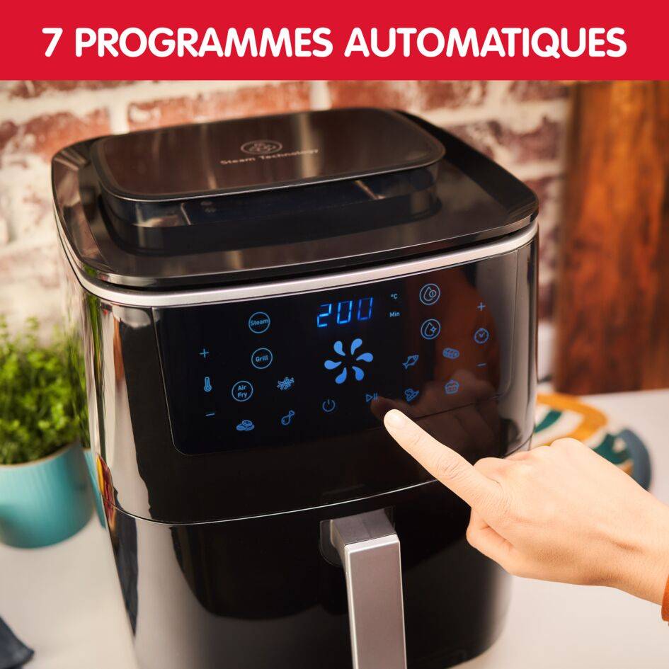 Easy Fry, Grill & Steam 3-en-1 AL201810 Air fryer - 7 programmes - 6,5L