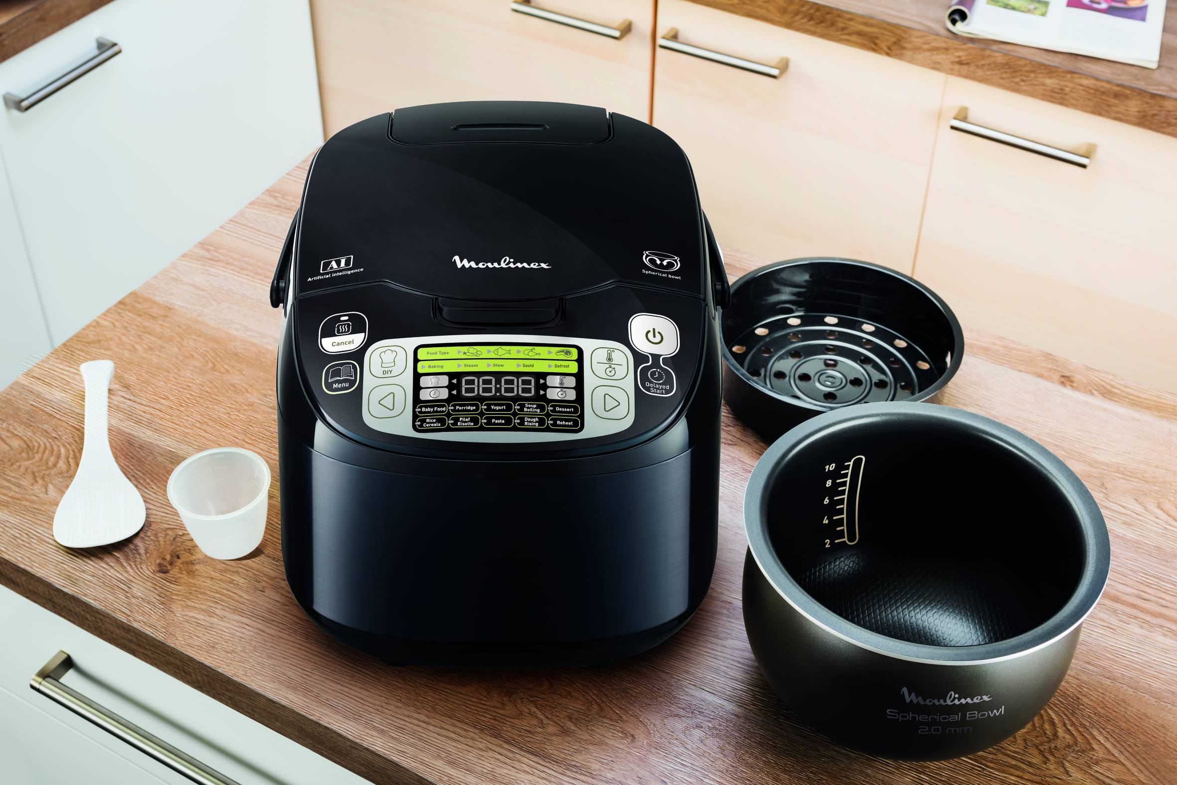 Mulicooker 43-programs - Spherical Bowl Series