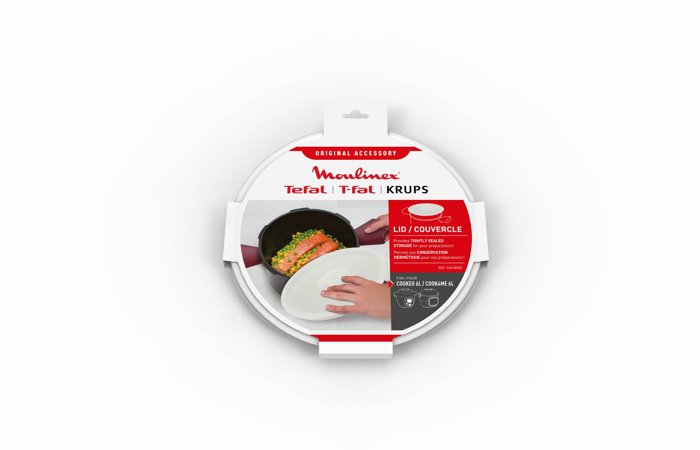 Bewaardeksel voor de Cookeo-kuip XA608000