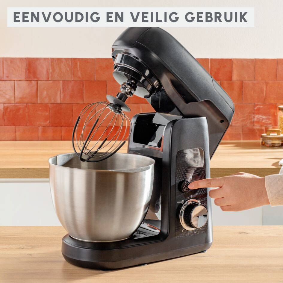 Bake Partner, keukenmachine, krachtige 1100 W standmixer