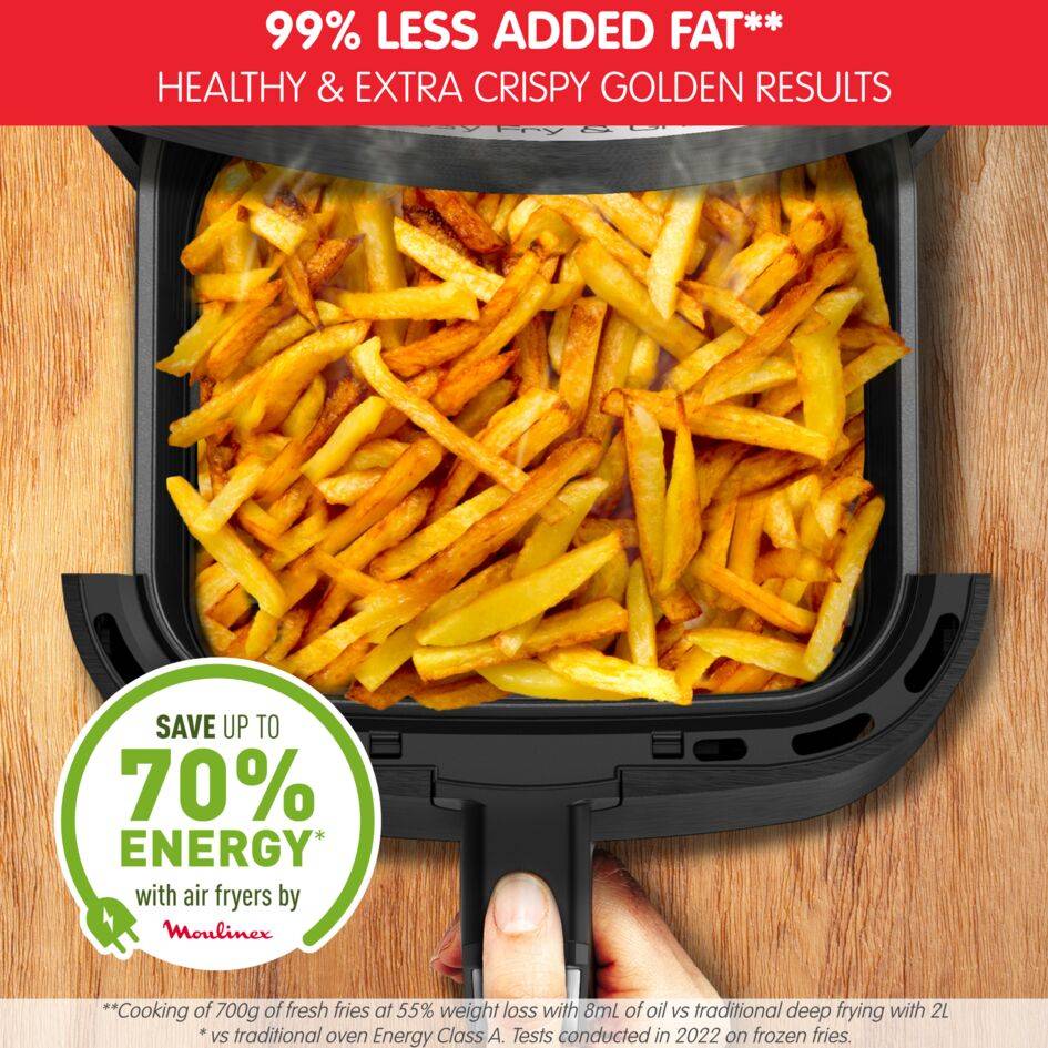 Easy Fry & Grill EZ505D10 AIr fryer - 8 programma's - 4,6L