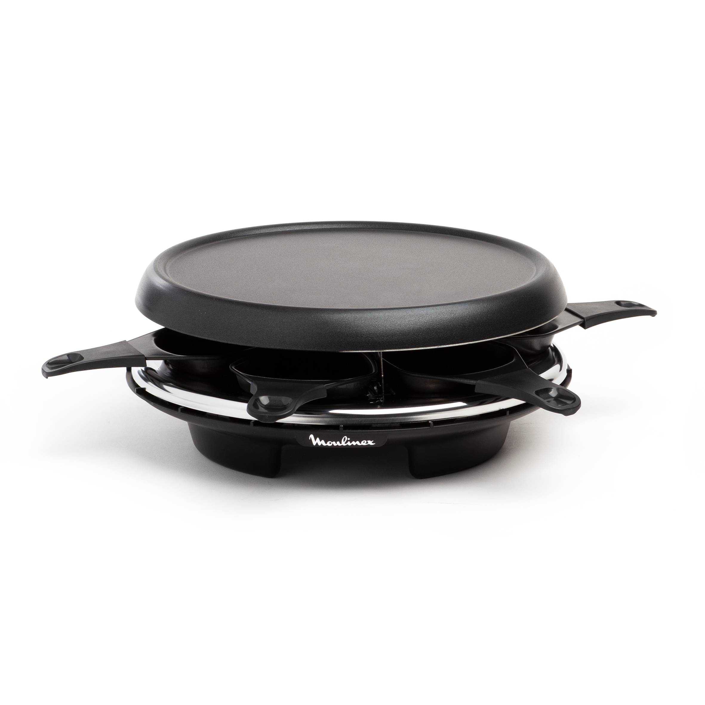 RACLETTE ACCESSIMO PLANCHA CREPES 6 Coupelles RE151812