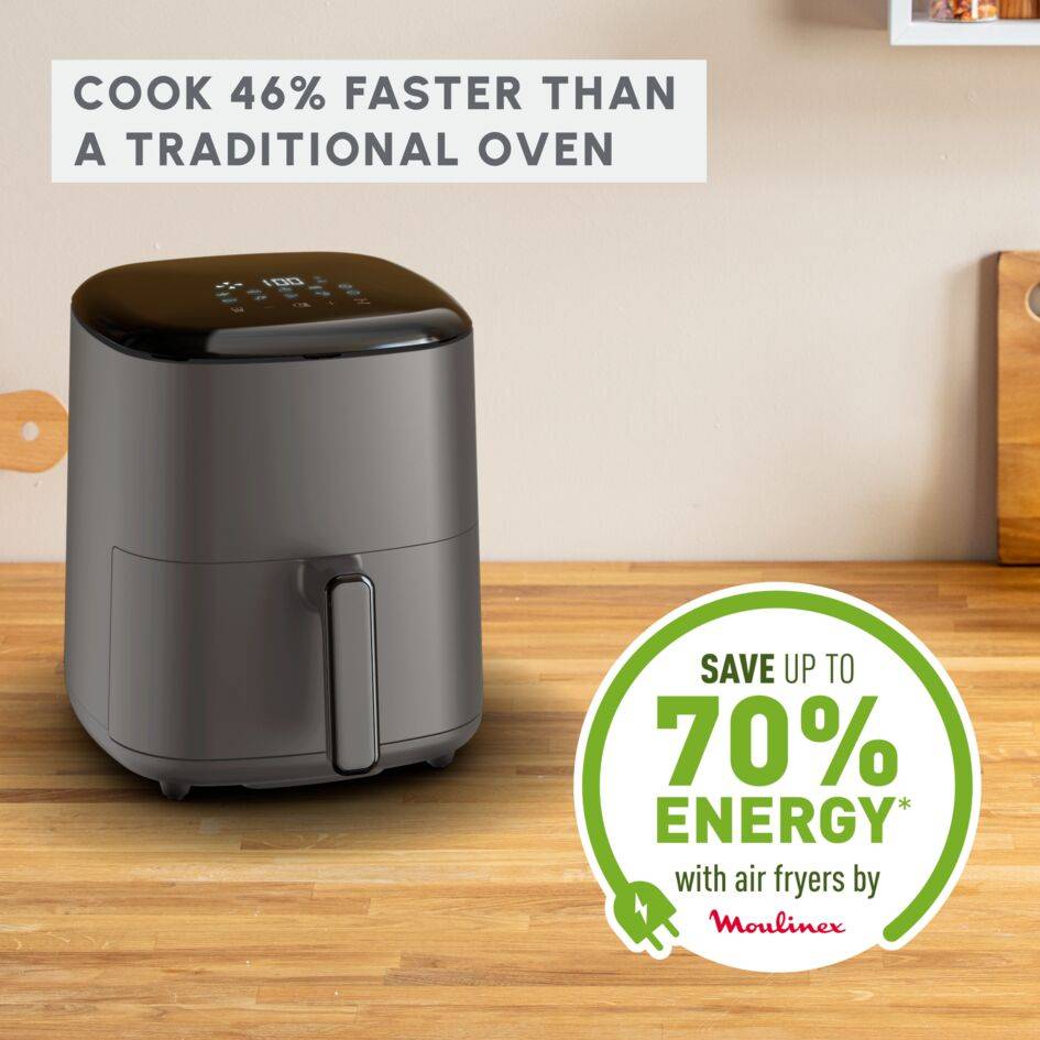 Easy Fry Max 5L Coal, Air fryer, Automatic Programs