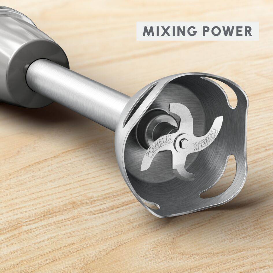 Moulinex Quickchef+, Hand Blender, Powelix Blade Technology For Fast Blending