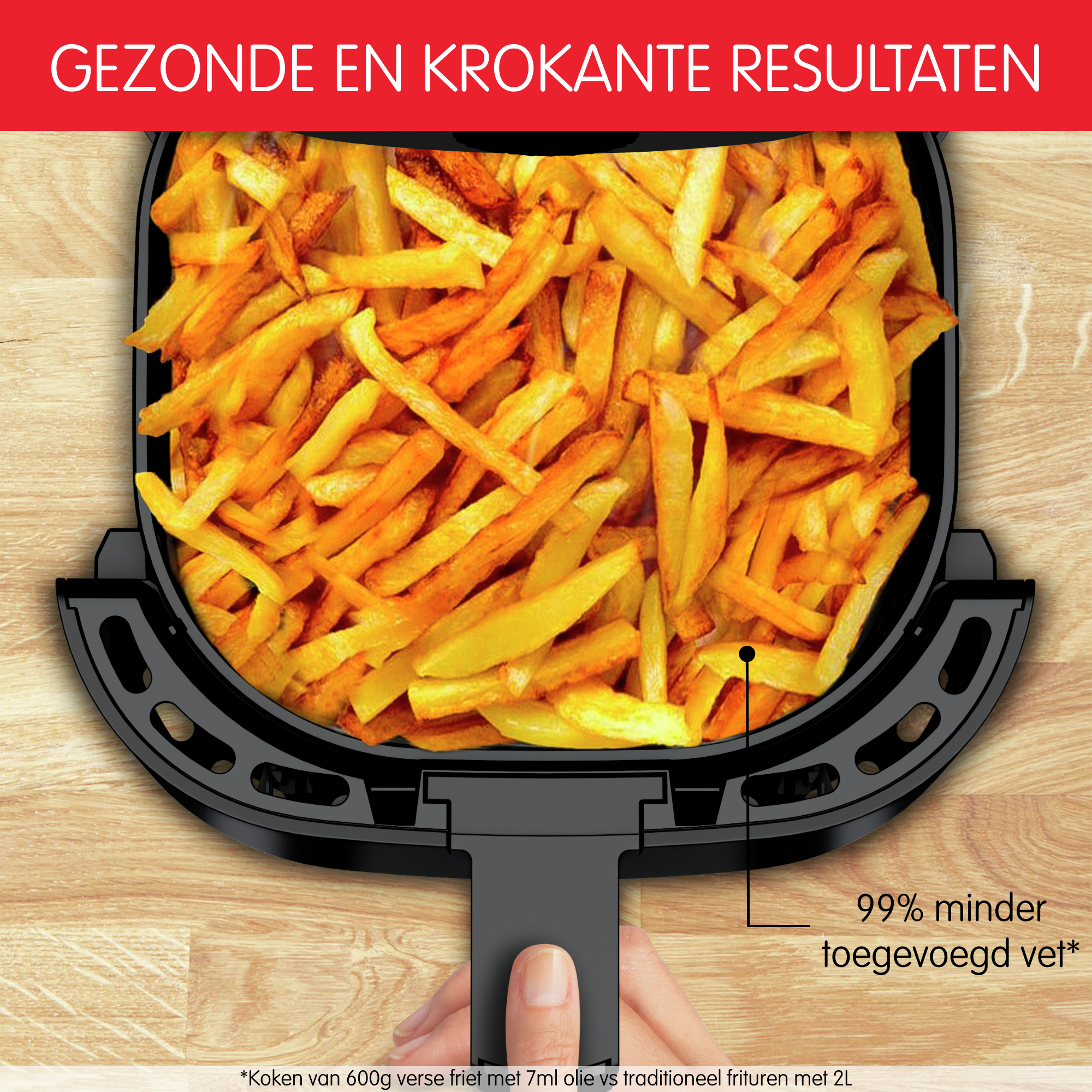 Easy Fry Essential EZ130810 Air fryer - 5 programma's - 3,5L
